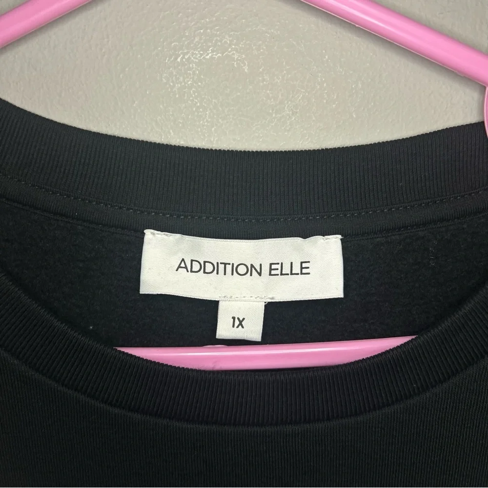 Addition Elle Classic Black Sweater - Picture 2 of 4